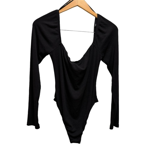 Princess Polly Black Charlotte Bodysuit Size 12 NWT - Picture 5 of 12